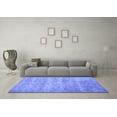 thumbnail image 3 of Ahgly Company Indoor Rectangle Persian Blue Traditional Area Rugs, 2' x 4', 3 of 4