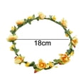 thumbnail image 2 of Diadema floral de otoño BOHO, corona de flores para festival, boda, playa, corona para el cabello, 2 of 5