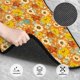 thumbnail image 3 of Fotbe Daisy maple fall Juego de 4 Tapetes para Auto con Estampado – Alfombrillas de Goma Reforzada, Diseño Antideslizante, Protección para Todo el Año – Vehículos, Autos, Camionetas y SUVs, 3 of 7