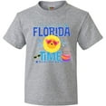 thumbnail image 3 of Inktastic Florida Time Summer Vacation Youth T-Shirt, 3 of 5