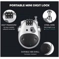 thumbnail image 2 of XINQIHANG Anti-Theft Telescopic Wire Lock, Security Locks Helmet Code Lock Telescopic Wire Rope, Telescopic Rope Combination Locks, Telescopic Steel Rope Bicycle Lock Cable, 2 of 7