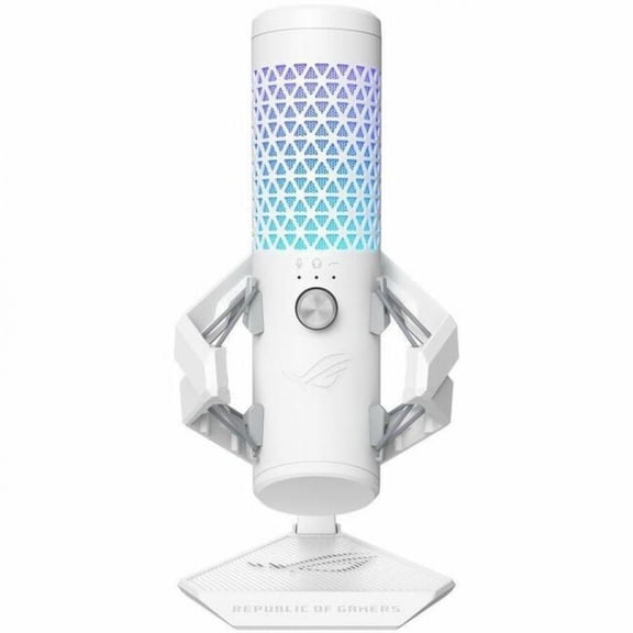 Asus ROG Carnyx C501 Wired Condenser Microphone for Gaming, Vocals, Voice, Recording, Live Streaming, Podcasting, Computer, Notebook - 9.84 ft - 20 Hz to 20 kHz -37 dB - Cardioid - Shock Mount - US...