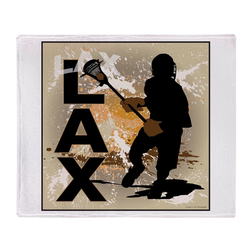 CafePress 2011 Lacrosse 6 Throw Blanket Soft Fleece Throw Blanket