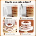 thumbnail image 2 of Baking Acetate Sheets,  for Baking, Transparent Acetate Cake Collars, Acetate Rolls for Cake Chocolate, 2 of 7