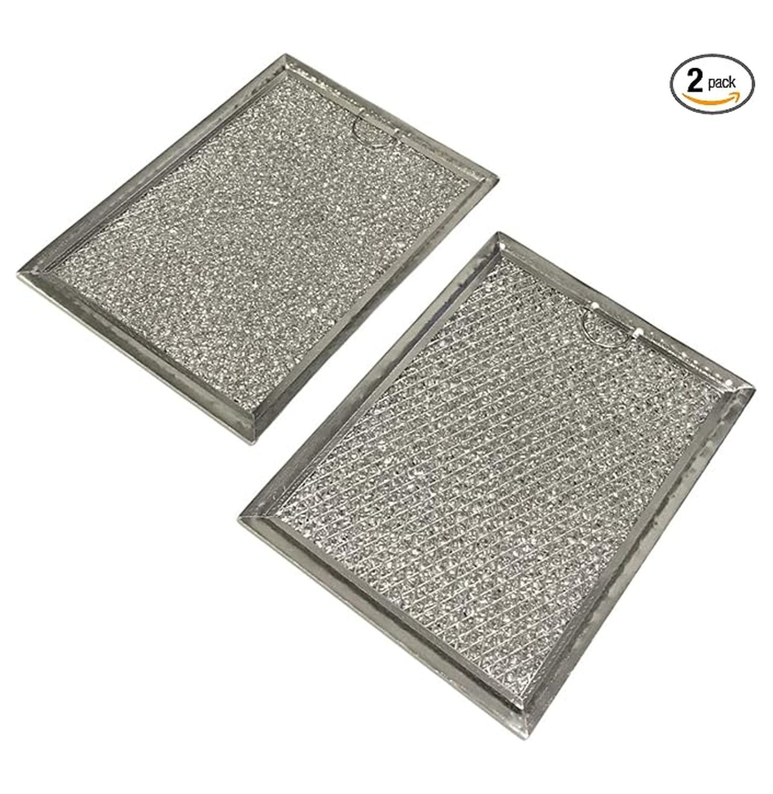 Microwave Grease Filter 2-Pack - Compatible with Sharp R-1872T, R-1874, R-1875 Models - Bottom Mount Replacement Filters - Extend Microwave Life