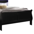 thumbnail image 2 of Global Furniture USA Charlie Full Sleigh Bed with LED Lighting in Black, 2 of 3