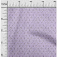 thumbnail image 2 of oneOone Cotton Cambric Purple Fabric Animal Craft Projects Decor Fabric Printed By The Yard 56 Inch Wide, 2 of 5