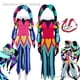 thumbnail image 2 of Disfraz de cosplay de Fizzarolli, sombrero Helluva, jefe, traje de payaso elegante para Halloween, traje de fiesta de Carnaval con cola Fezz, conjunto completo, traje unisex XS-3XL, 2 of 4