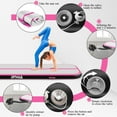 thumbnail image 6 of Air mat Tumble Track 10ft 13ft 16ft 20ft Gymnastics Inflatable Tumbling mat 4in 8in Thickness for kids Home Use Gym Yoga Training Cheerleading with Electric Air Pump Carry Bag, 6 of 9