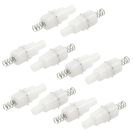 Dc Button - 10 Pcs Flashlight Torch Latching Spring Push Button Switch DC 30V 1A