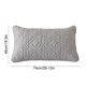 thumbnail image 3 of Funda de almohada impermeable y resistente a las manchas para adultos, suave y agradable para la piel, funda individual extragrande de 48 x 74 cm, lavable a máquina, transpirable y que absorbe la, 3 of 6