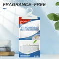 thumbnail image 2 of Vacplus Moisture Absorbers Hanging Bags, Ocean Breeze Scent, 5 Pack, 9.8 oz, 2 of 6