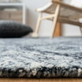thumbnail image 4 of SAFAVIEH Ikat Kim Geometric Wool Area Rug, Grey, 9' x 12', 4 of 7