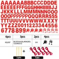 thumbnail image 2 of Kit de Banner DIY Feliz Cumpleaños con 129 Piezas y Brillo Rojo MFLUEEWR, 2 of 8
