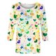thumbnail image 5 of TaTaai Women's Fashion St. Patrick's Day Unstructured Print Loose Casual Round Neck 3/4 Sleeve T-Shirt Pullover Gift, 5 of 6