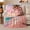 Pink Palm Sunset, variant on Shell Beach Sunrise with Gentle Waves, Serene Coastal Style for Beach Lovers, Starfish Sand Scene and Housewarming Gift, Soft Flannel Blanket for Sofa and Bedroom, Nautical Home Decor