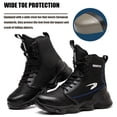 thumbnail image 2 of AUXDIQ Steel Toe Cap Boots Mens Womens Work Safety Boots Lightweight Non-Slip Safety Shoes, 2 of 6