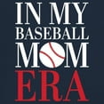 thumbnail image 3 of In My Baseball Mom Era Women's V-Neck T-shirt Funny Mom of Boys Best Team Supporter Mother Active Sports Child Mommy Tee, 3 of 7