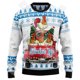 thumbnail image 3 of Suéter feo de invierno retro vintage con grafiti de Papá Noel para Halloween y Navidad, jersey con estampado 3D de Harajuku, informal, divertido, de manga larga 3, 3 of 5