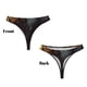 thumbnail image 3 of Balery Cool Skull Western Cowboy Tangas de Algodón para Mujer con Estampado – Ropa Interior Sexy, Transpirable, G-string-X-Small, 3 of 6
