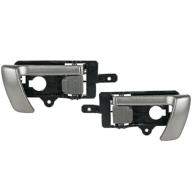 Manija de puerta interior para Hyundai Santa Fe 2007-2012 con perilla gris LIUXGMXG