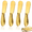 [#02]-Gold, variant on Bxaolu Pack of 2 Stainless Steel Butter Spreader Knife with Wooden Handle, Wide Stainless Steel Spreader Kitchen Knives for Sandwiches Butter Cheese