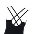 thumbnail image 7 of iEFiEL Kids Girls Spaghetti Strap Ballet Dance Leotard,Sizes 3-14 Black 10-12, 7 of 7