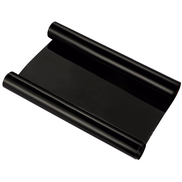 EeaseMX Pegatinas para coche, para faros antiniebla, faros delanteros y traseros, lámina de vinilo tintado, decoración (negro oscuro)