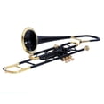 thumbnail image 3 of Valve Trombone-Bb Black Brass.With Hard Case And Mouthpiece TRUMBONE, 3 of 3