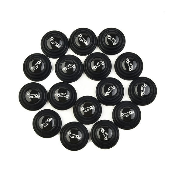 16pcs Door Shock Absorbing Pad Anti-Collision Silicone Pad Car Door Closing Protection Silent Cushion Pads Car Accessories