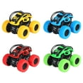 thumbnail image 4 of Green Climbing Stunt Vehicle Inertia Powered Off Road Car For Kids 360 Rotation Action Toy, 4 of 6