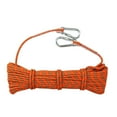 thumbnail image 1 of Dsseng 10M 8mm Thickness Tree Climbing Safety Sling Rappelling Rope Auxiliary Cord Equipment for Outdoor (Orange), 1 of 6