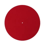 Record Player Record Pad 12Inches Phonograph Turntables Dedicated 3mm Thick Helping Minimize Vibrating and Motor Noise