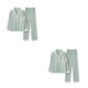 thumbnail image 1 of Minnieouse Conjunto de pijama de satén para mujer de aspecto romántico - Conjunto de pijamas cortos de mujer de ajuste y cómodo sexy Conjunto B6803 L, 1 2Conjunto, 1 of 6