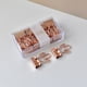 thumbnail image 2 of Methold 12 piezas de papeles con estilo - Clips de carpeta de metal con forma para Office Elliot Folder Clip Office Easy To Cactus - Rose gold Type1 NO1, 2 of 6