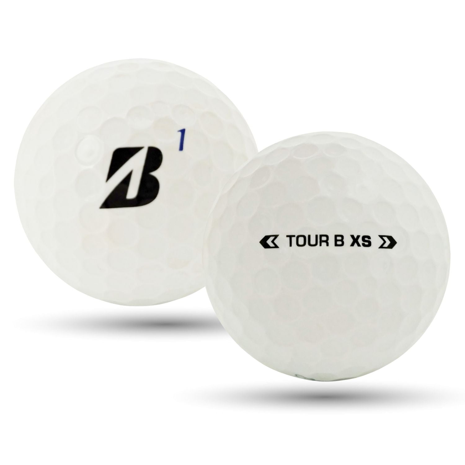 Mulligan - 12 balles de golf récupérées Bridgestone Tour B XS 2024 5A Mint