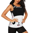 thumbnail image 2 of Fotbe Cat Meow Blusas Sin Mangas para Mujer – Estilo Casual, Corte Suelto, Slim-Fit, Cuello Redondo Deportivo, Tops de Verano para Gimnasio y Yoga-Small, 2 of 7