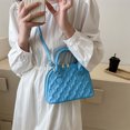 thumbnail image 4 of Bolsa De Hombro Bolsa de mujer Bolsa de cuero PU Satchel Simple Elegante Embrague Crossbody Azul Ndcxsfigh Para Estrenar, 4 of 6