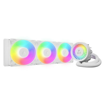 ARCTIC ACFRE00188A  Liquid Freezer III Pro 360 A-RGB AIO CPU Cooler, Water Cooling 38 mm Radiator, AMD AM5/AM4, Intel LGA1851/1700 (White)