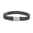 thumbnail image 1 of Wweixi 1 Ensemble Design Simple Ceinture Élastique pour Enfants Garçons Boucle Réglable Ceinture Extensible Réutilisable Lavable Accessoires de Vêtements Jeans Gris Foncé, 1 of 8