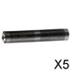 thumbnail image 1 of Paquete de 5 Conectores Jack de 6,35mm Baoblaze Hembra para Cable de Extensión de Guitarra, 1 of 5