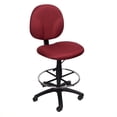 thumbnail image 1 of Boss Office Products Drafting Chair in Burgundy, 1 of 1