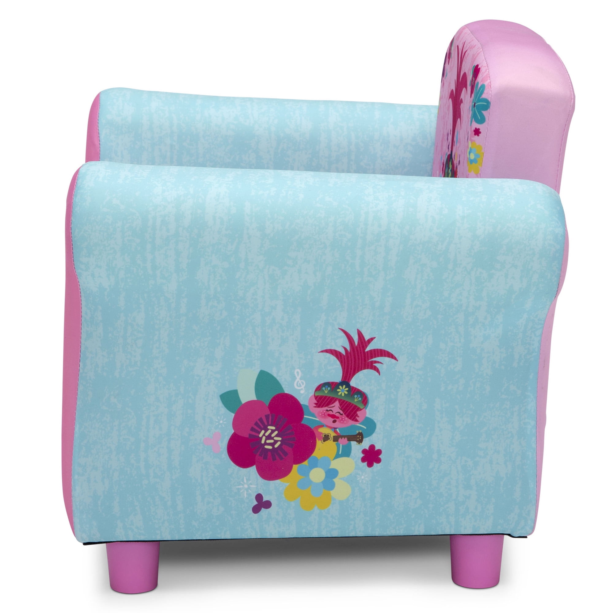 Trolls world tour upholstered chair by delta children best sale