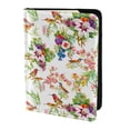 thumbnail image 2 of Pofeuu Birds And Flowers Print Travel Document Organizer Passport Holder Men Women for Family (6.5 in x 4.5 in),Wallet Holder Credit Card Clutch Bag Case, 2 of 5