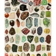 thumbnail image 2 of CafePress - Vintage Geology Rocks Gemstones Throw Blanket - Soft Fleece Throw Blanket, 50"x60" for All Ages, 2 of 2