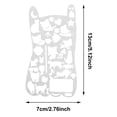 thumbnail image 3 of Journaling Ruler For Scrapbooking Planning Notebook With Geometric Shapes Stencils And Functional Design For Arts And Craft Projects, 3 of 5