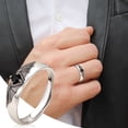 thumbnail image 2 of BNNG Angel Matching Promise Rings For Couples Best Friend Cute Love Jewelry Gift For Him Her Women Men Boyfriend Girlfriend Size Adjustable, 2 of 9