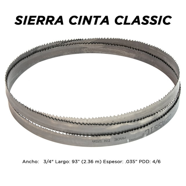 Sierra cinta bimetálica 3/4" x 0.035” LENOX 4/6 DPP