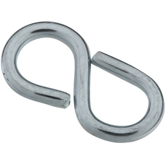 Stanley Hardware 759174 1-1/4" Zinc Closed S Hook, 4 Count