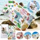 thumbnail image 1 of onlyliua ¡ ¡Descuentos de Temporada! Toalla de Playa de Microfibra, Súper Liviana, Colorida, Toalla de Baño, Manta de Playa a Prueba de Arena, Toalla Multiusos para Viajes, Piscina, 30 X 60 Pulgadas, 1 of 3